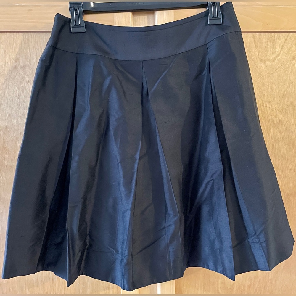 Kate Spade Silk Pleated Skirt
